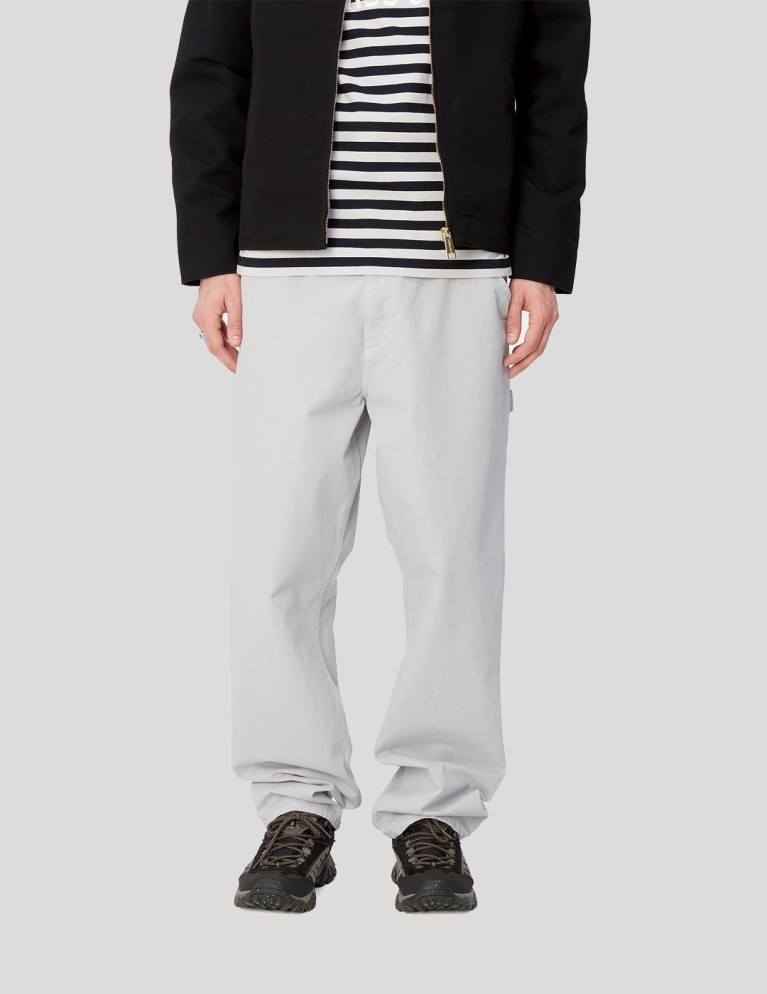Pantalon CARHARTT WIP single knee pant sonic silver